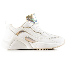 TRENDI Sneakers Con Effetto Holo bianco