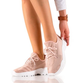 Bestelle Sneakers rosa chiaro