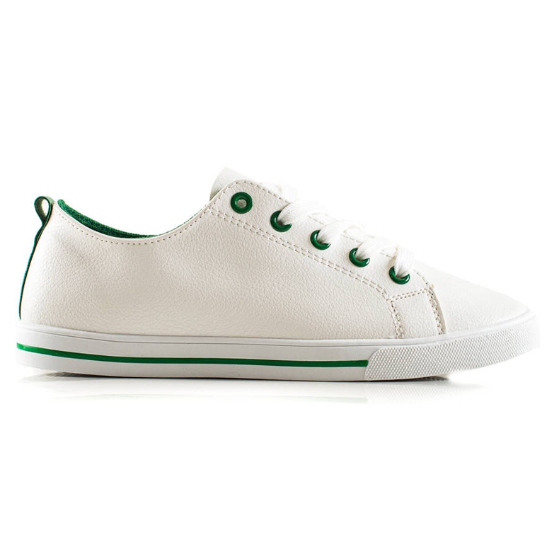TRENDI Sneakers basse classiche bianca