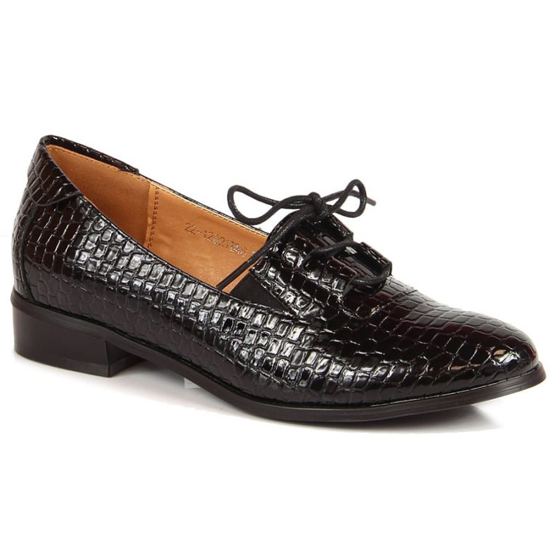 Scarpa laccata W.POTOCKI W WOL47A nera nero