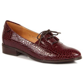 Scarpa laccata W.POTOCKI W WOL47B marrone multicolore