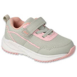 Scarpe per bambini Befado 516P110 rosa grigio