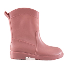 Bona Stivali di gomma rosa casual