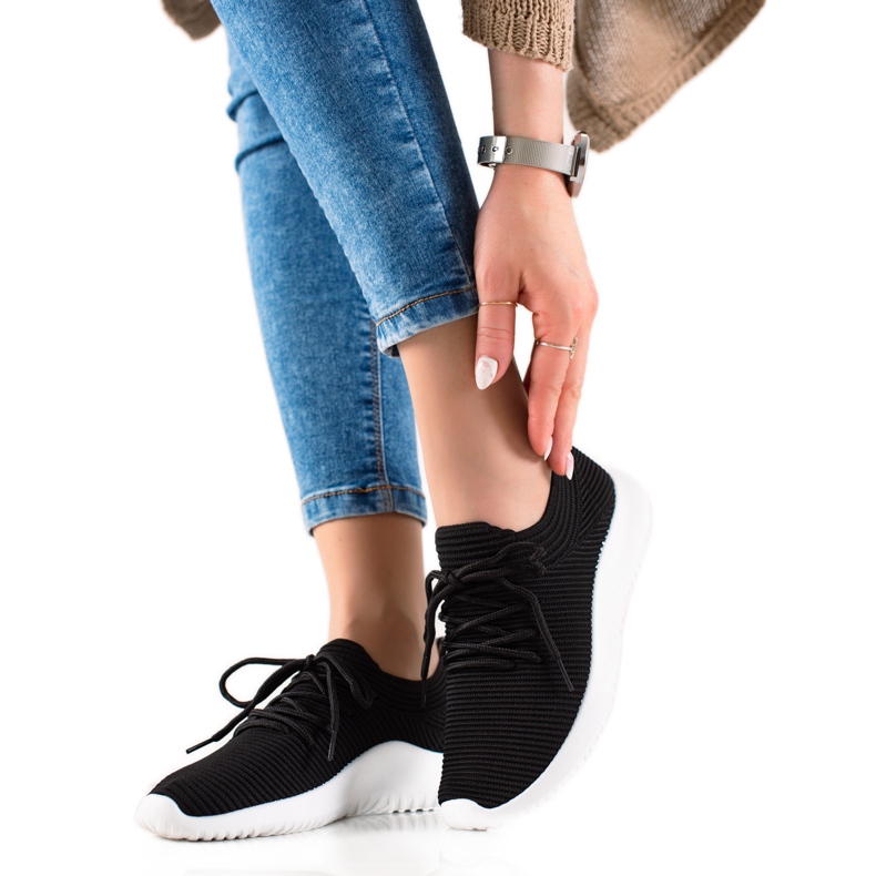 TRENDI Sneakers sportive leggere nero