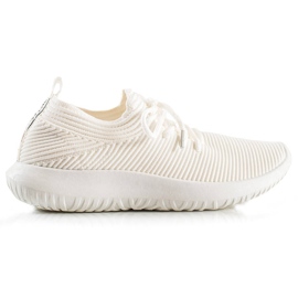 TRENDI Sneakers sportive leggere bianco