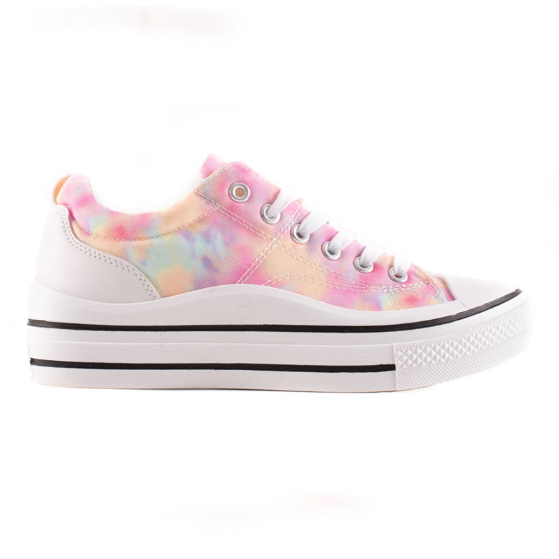 TRENDI Sneakers Colorate Sulla Piattaforma multicolore