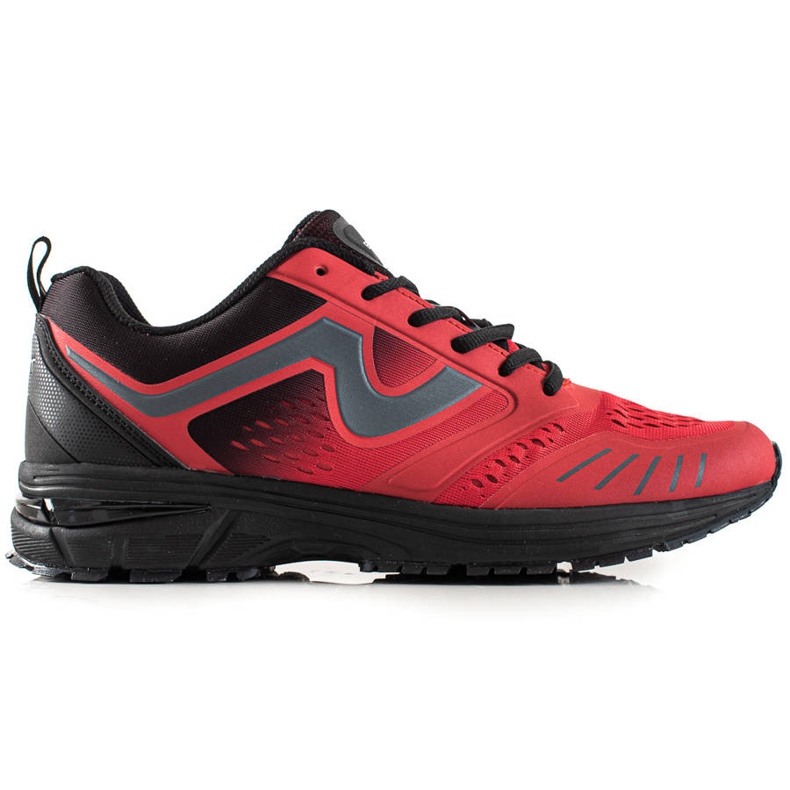 Emaks Scarpe sportive da uomo nero rosso
