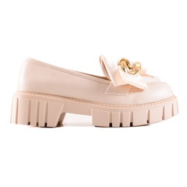 Seastar Mocassini Moda Con Fiocco beige
