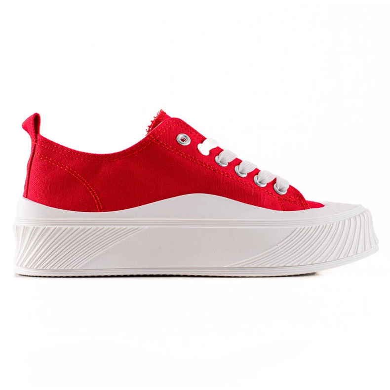 Seastar Sneakers Rosse Sulla Piattaforma rosso