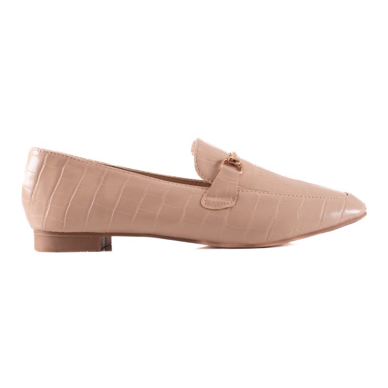 Encor Mocassini Eleganti Con Ecopelle beige