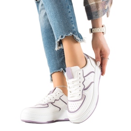 Weide Comode scarpe da ginnastica casual bianco