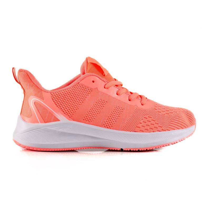 TRENDI Scarpe sportive in tessuto arancia
