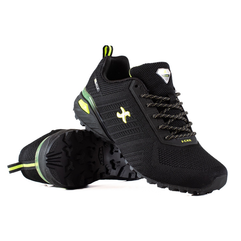TRENDI Scarpe Da Trekking Con Inserti Neon nero