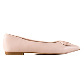 Seastar Ballerine beige con un ornamento
