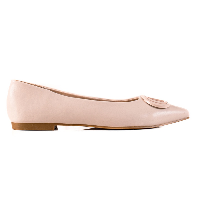 Seastar Ballerine beige con un ornamento