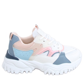 Sneaker Blu Vind bianco multicolore