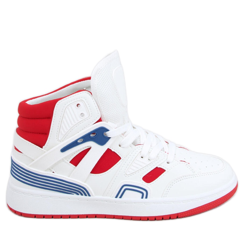 Sneakers alte Pall White Red bianca rosso blu