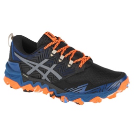 Asics Gel Fuji Trabuco 8 M 1011A668-400 nero blu arancia grigio