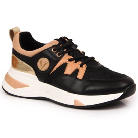 Sneakers sulla piattaforma Vinceza W JAN79A nere nero