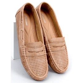 Mocassini da donna Minori Beige