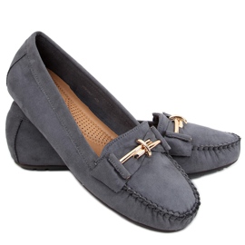Mocassini da donna Lyset Gris grigio