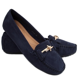 Mocassini da donna Lyset Azul blu navy