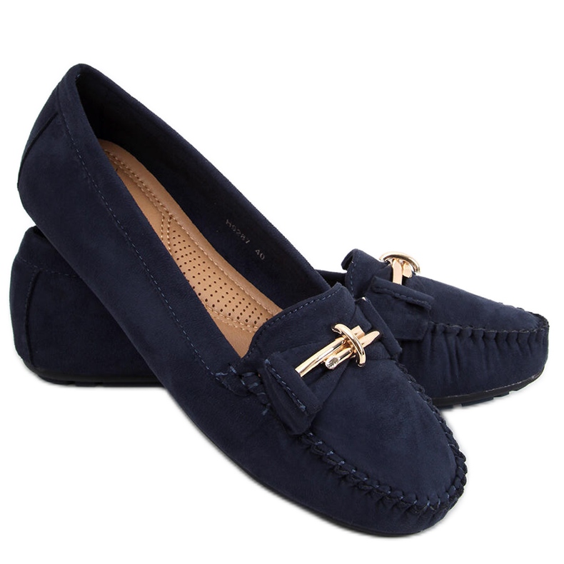 Mocassini da donna Lyset Azul blu navy