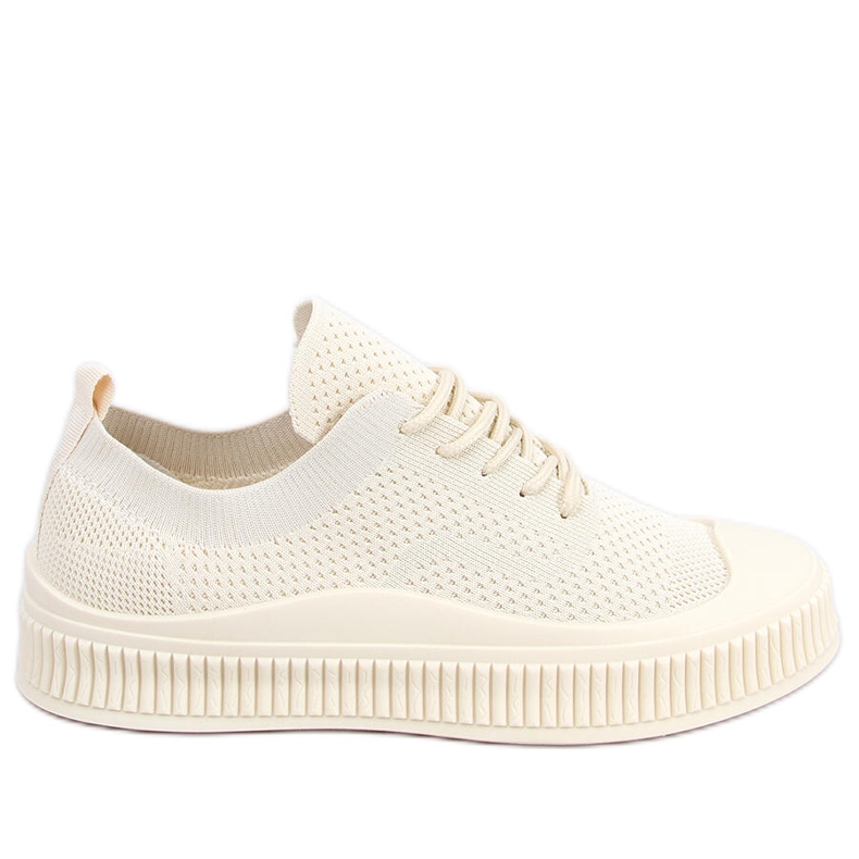 Calzini da donna Sneakers Posten Beige