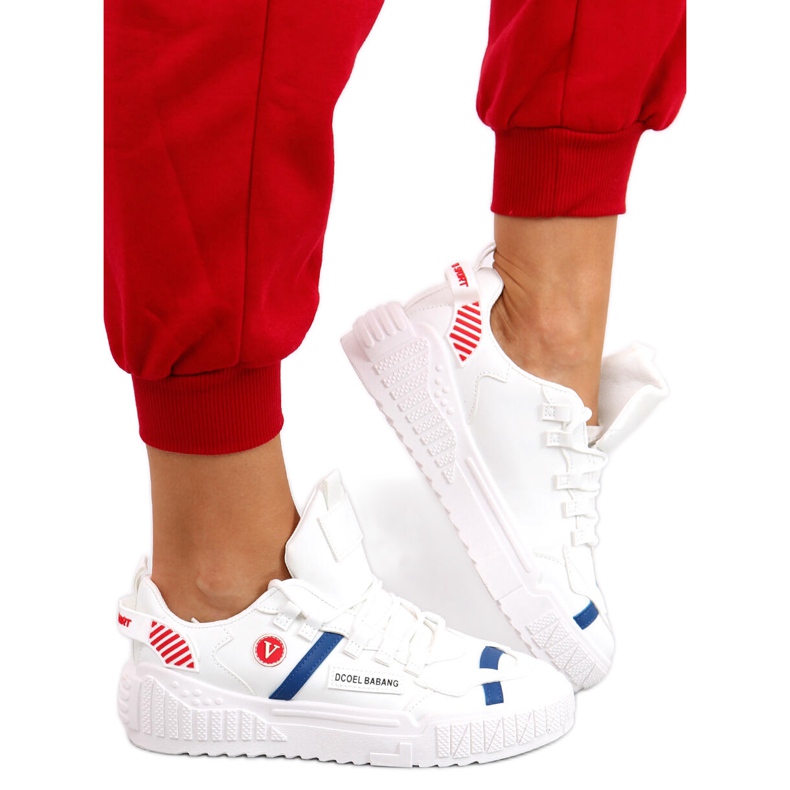 Scarpe da ginnastica Bang Red bianca rosso