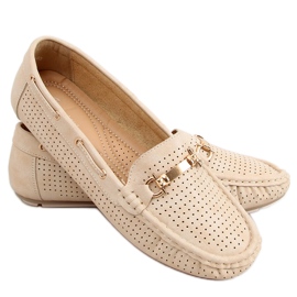 Mocassini da donna Wong Beige