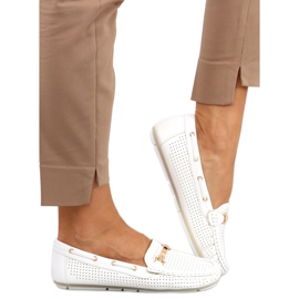 Mocassini da donna Wong White bianca
