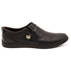 Polbut Scarpe da uomo in pelle 362 performance kabir nero