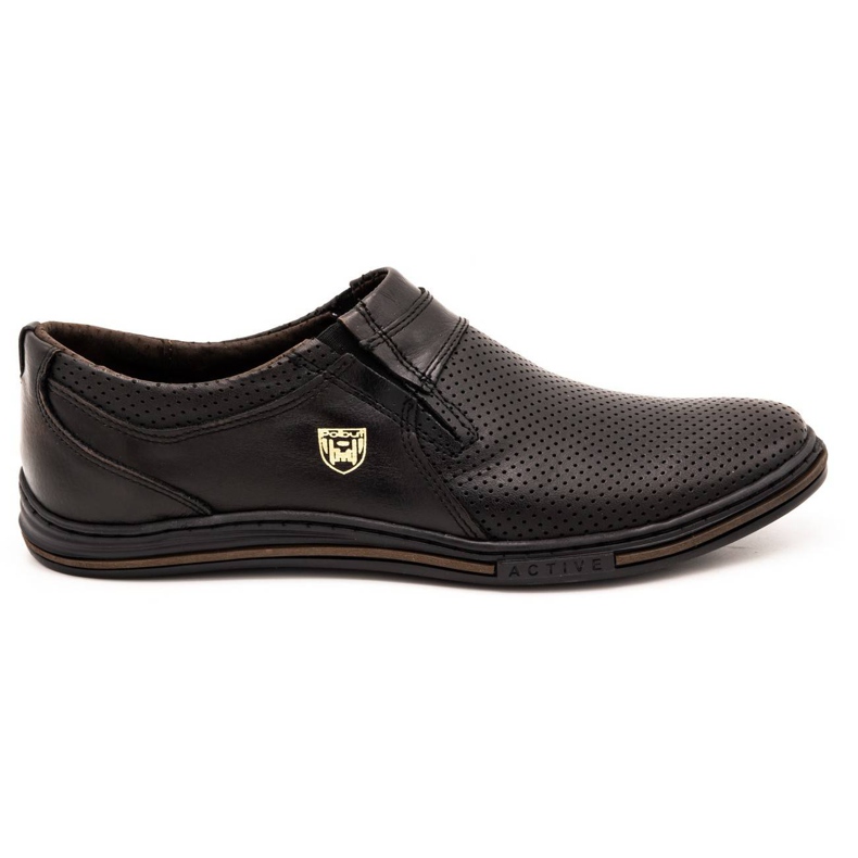 Polbut Scarpe da uomo in pelle 362 performance kabir nero