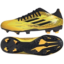 Scarpe da calcio Adidas X Speedflow Messi.3 Fg M GW7419 giallo gialli