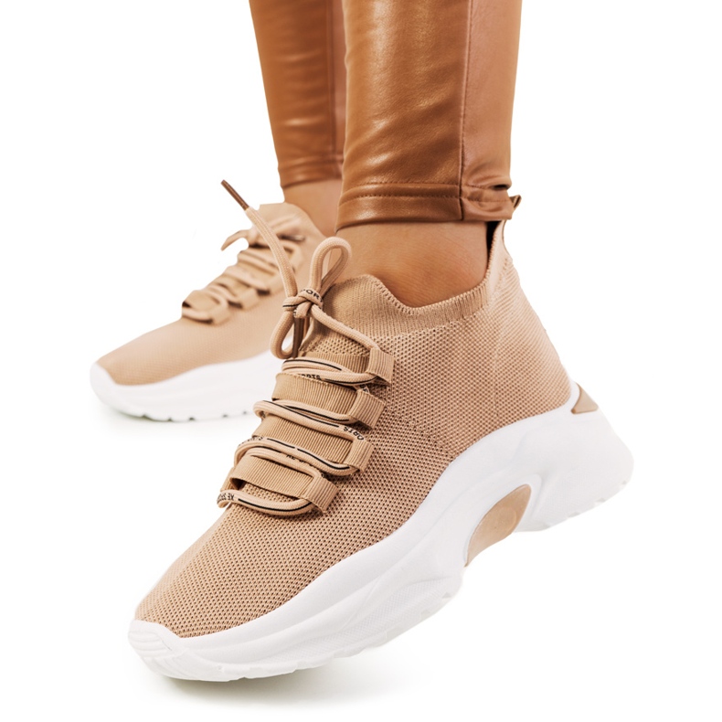 Sneakers Barraza da donna beige