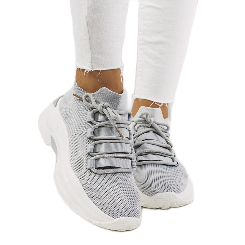 Sneakers Barraza da donna grigie grigio