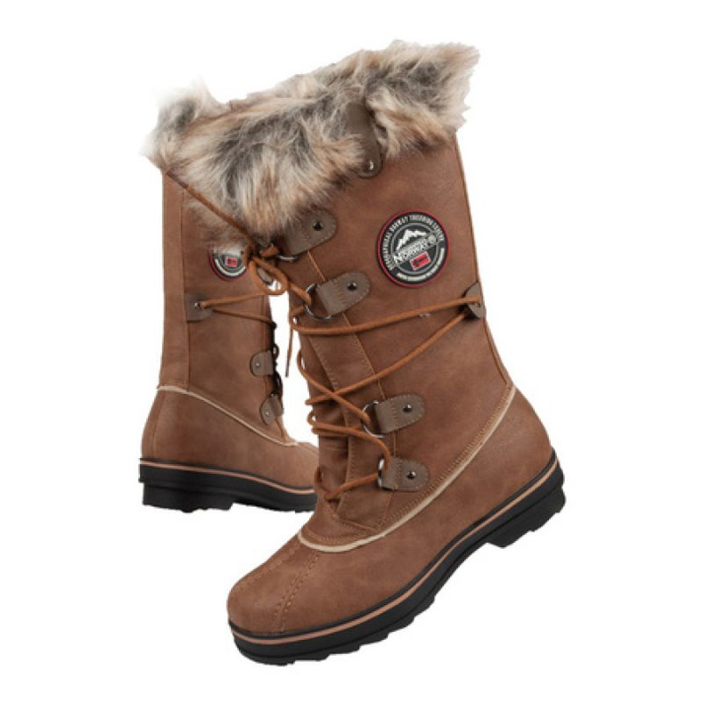 Scarpe Geographical Norway In Cecilia Beige marrone