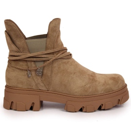 Stivali Jodhpur Filippo W PAW317 beige