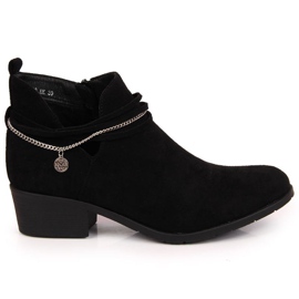Stivali neri con catena Filippo W PAW318A nero