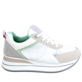 Sneakers su zeppa nascosta Bahar Grey grigio multicolore