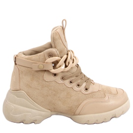 Sneakers con catena staccabile Peri Khaki beige
