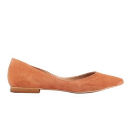 Marco Shoes Ballerine sottili arancia