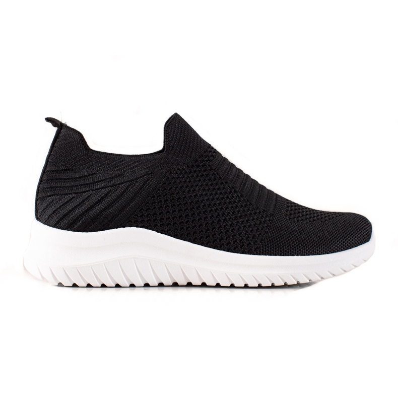 TRENDI Comode scarpe slip-on nero