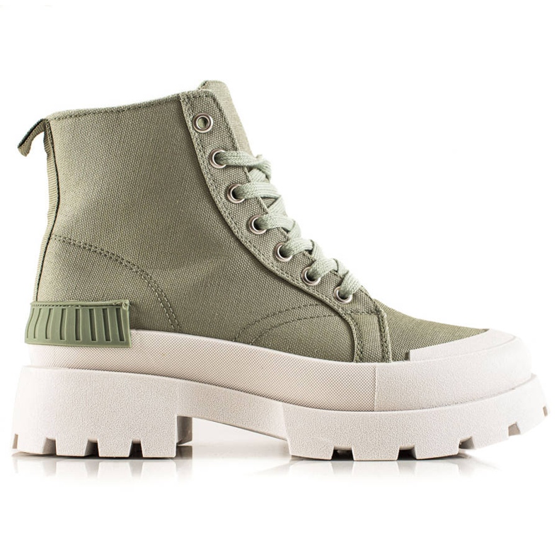 Seastar Sneakers Alte Alla Moda Sulla Piattaforma verde