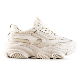 Seastar Sneakers alla moda con rete beige