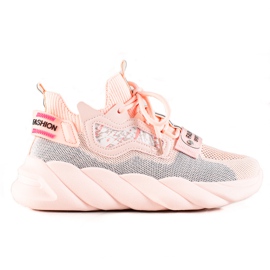 Weide Comode scarpe da ginnastica alla moda rosa