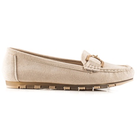 Seastar Mocassini casual con ornamento beige