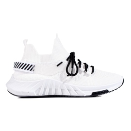 Weide Sneakers in tessuto alla moda bianca