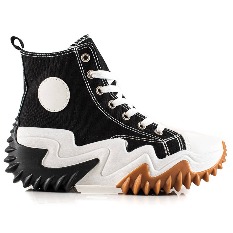 TRENDI Sneakers alla moda nere nero