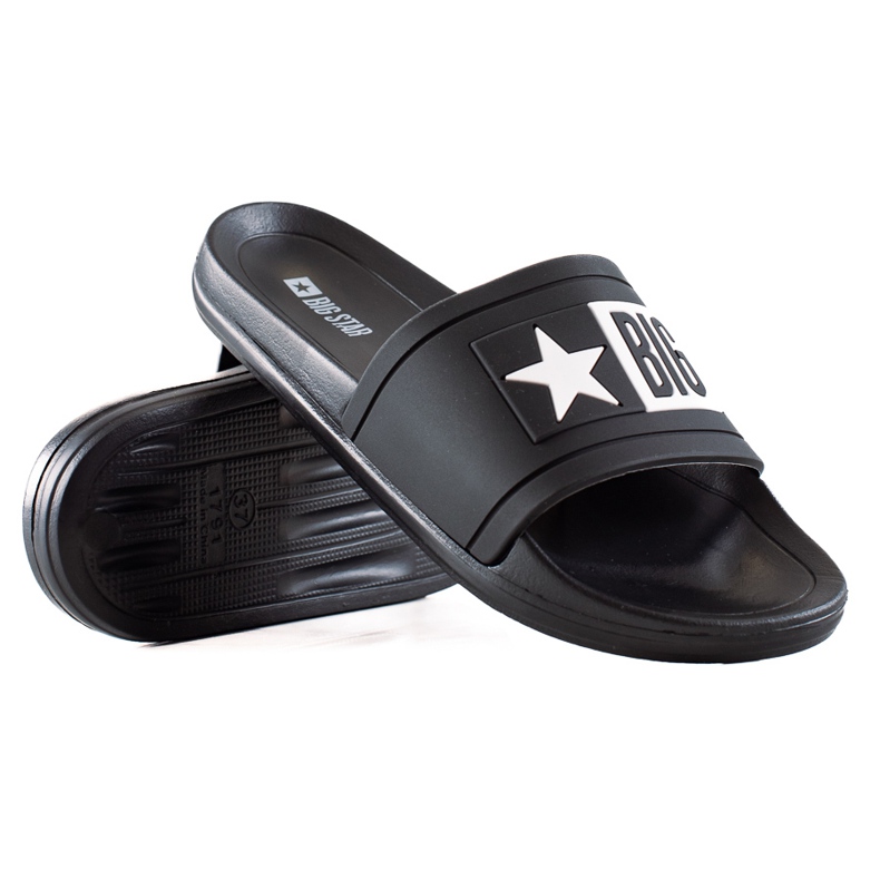 Pantofole da donna Big Star DD274A266 nero